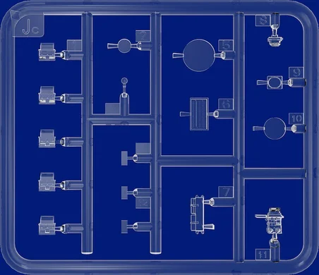 MiniArt 37010 1:35 Tiran 4 Early Type. Interior Kit