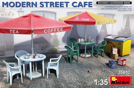 MiniArt 35610 1:35 Modern Cadde Kafe
