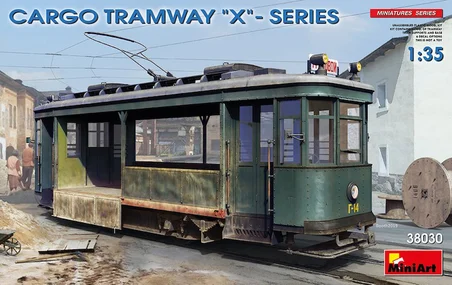 MiniArt 38030 1:35 "X Serisi" Kargo Tramvayı