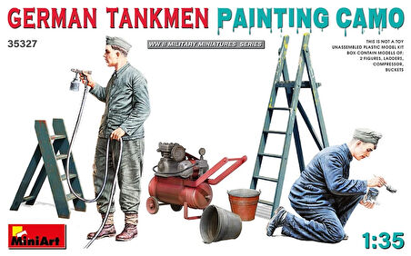 MiniArt 35327 1:35 Alman Tankçılar Painting Camo