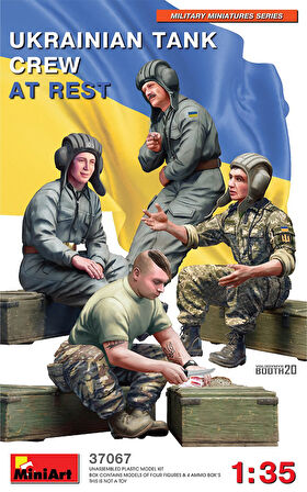 MiniArt 37067 1:35 Dinlenen Ukraynalı Tank Mürettebatı