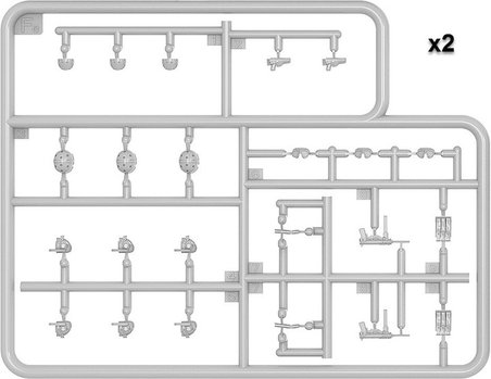 MiniArt 35334 1:35 Amerikan Tank Mürettebaat ve Piyadeleri için Silah ve Ekipmanlar