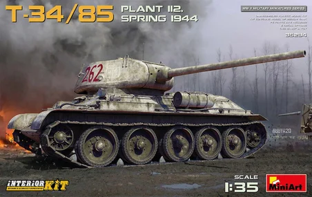 MiniArt 35294 1:35 T-34-85 Plant 112. İlkbahar 1944. Interior Kit