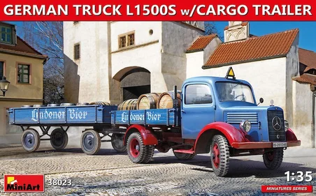 MiniArt 38023 1:35 Römorklu Alman Kamyon L1500S