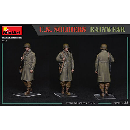 MiniArt 35245 1:35 Yağmurluklu Amerikan Askerleri