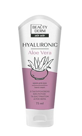 "BEAUTYDERM El kremi ""Hyaluronik"", 75 ml Yoğun Nemlendirici EL Kremi