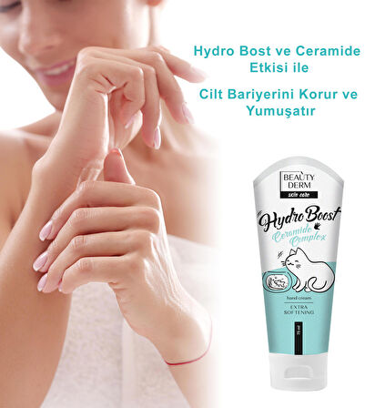 "BEAUTYDERM El kremi ""Hydro Boost"", 75 ml YUMUŞATICI