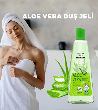 Aloe Vera Duş Jeli 300 Ml Hassas Cİltler Rahatlatıcı