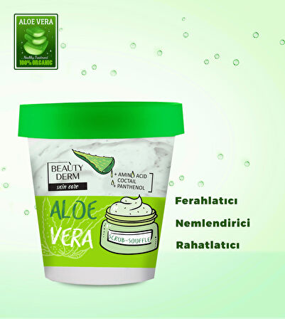 Aloe Vera Vücüt Peeling Nemlendirici Etki