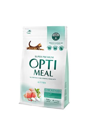 Optimeal Super Premium Kitten Tavuklu Yavru Kedi Maması 700 Gr