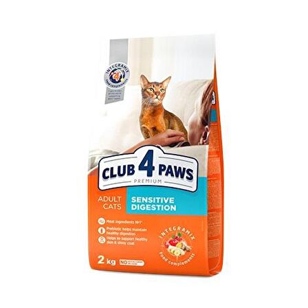 Club4Paws Premium Sensitive Digestion Yetişkin Kedi Maması 2 kg