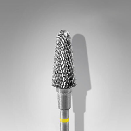 Staleks Manikür Çıkarma Çelik Törpü Ucu Sarı Frustum FT70Y060/14