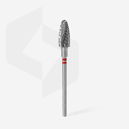 Staleks Sol El Manikür Çıkarma Çelik Törpü Ucu Kırmızı Mısır FT91R060/14
