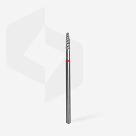 Staleks Manikür Çelik Törpü Ucu Kırmızı Koni FT71R023/8