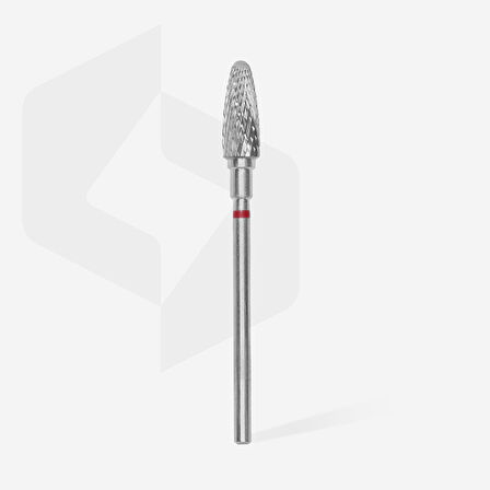 Staleks Manikür Çıkarma Çelik Törpü Ucu Kırmızı FT90R050/13