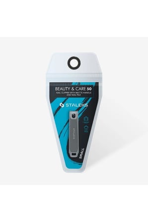 STALEKS Beauty & Care 50 Mat Saplı Ve Törpülü Tırnak Makası (Küçük) KBC-50