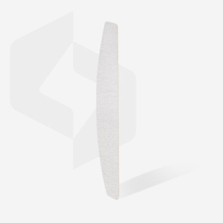 Staleks Manikür Metal Taban Yarımay Yedek Zımpara İnce 100 Grit 50li DFE-42-100w