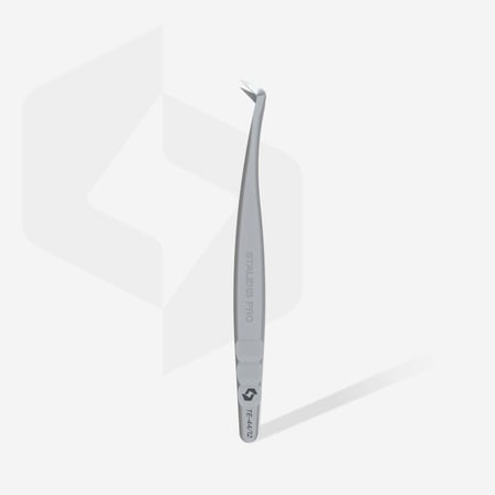 Staleks Expert 44/12 Kirpik Cımbızı Çentikli Fiber L Şeklinde 65 mm.
