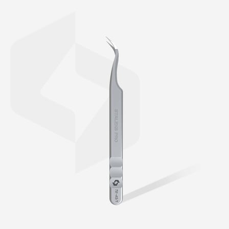 Staleks Expert 45/1 Kirpik Cımbızı Kavisli Fiber