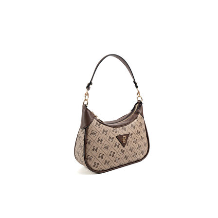 Silver Polo  Kadın Omuz Çantası 1180-48208 SILVER POLO BAYAN ÇANTASI M178 KOYU BEJ-MAT KAHVE