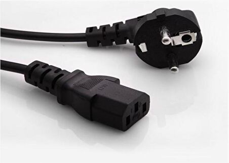 Power Kablo 220v Siyah 3x1mm 3 Metre KEMA-KEUR