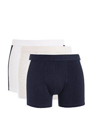 DeFacto Regular Fit 3'lü Boxer C9559AX24WNWT34