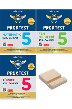 5. Sınıf ProTest 2025 Matematik Fen Bilimleri Türkçe Soru Bankası
