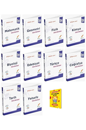 B Serisi Temel Düzey Orta Düzey Video Çözümlü Soru Bankası 10 kitap