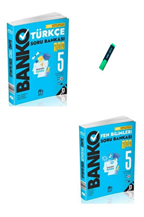 5. Sınıf Banko Serisi Türkçe ve Fen Bilimleri Soru Bankası