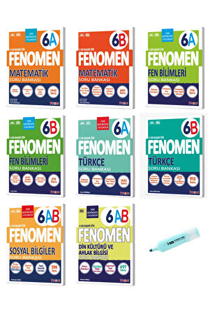 6. Sınıf Matematik Fen Bilimleri Türkçe Sosyal Ve Din Soru Bankası