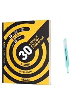 6.Sınıf Fen Bilimleri 30 Haftalık Deneme (Yeni Müfredat)