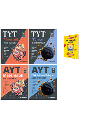 TYT - AYT Matematik Türkçe ve Edebiyat Soru Bankaları