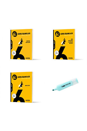 6.Sınıf Sosyal Bilgiler Din Kültürü Ve İngilizce Soru Bankası (Yeni Müfredat)