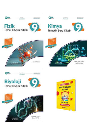 9. Sınıf 2025 Fizik Kimya ve Biyoloji Tematik Soru Kitabı