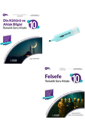 10.Sınıf Joker Din Kültürü Ve Felsefe Tematik Soru Kitabı (Yeni Müfredat)