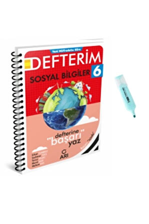 6.Sınıf Sosyal Bilgiler Akıllı Defterim (Yeni Müfredat)