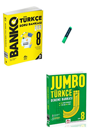 LGS 8. Sınıf Türkçe Banko Soru Bankası ve Jumbo Deneme