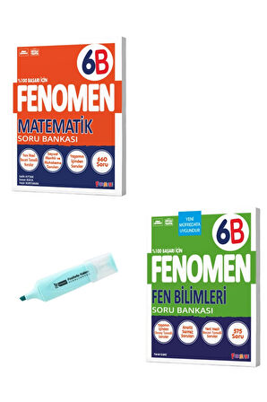 6. Sınıf B Serisi Matematik Ve Fen Bilimleri Soru Bankası