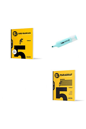 5.Sınıf Türkçe Ve Paragraf Soru Bankası (Yeni Müfredat)