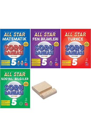 5.Sınıf ALL STAR 2025 Matematik Fen Bilimleri Türkçe Sosyal Soru Bankası