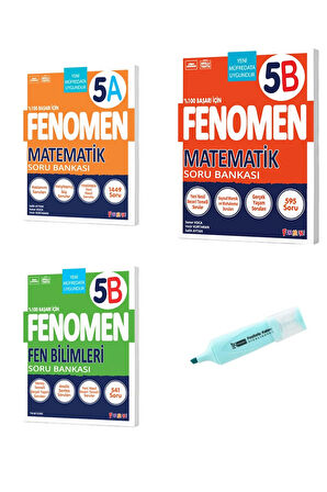 5.Sınıf Matematik A-B Ve Fen Bilimleri Soru Bankası