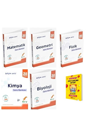 A Serisi Matematik Geometri Fizik kimya biyoloji Soru Bankası