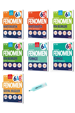 6. Sınıf Matematik Fen Bilimleri Türkçe Ve Sosyal Bilgiler Soru Bankası