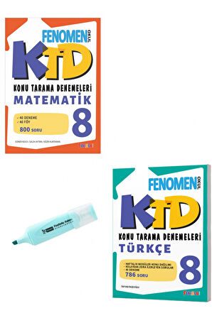 LGS 8.Sınıf KTD Matematik Ve Türkçe 40 Deneme
