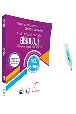 10.Sınıf Biyoloji MPS Konu Anlatımı Ve Soru Bankası (Yeni Müfredat)