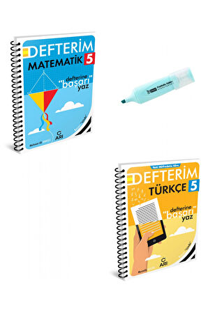 5.Sınıf Matematik Ve Türkçe Akıllı Defterim (Yeni Müfredat)