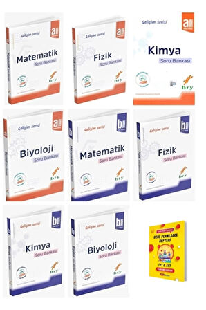 A-B Serisi Matematik Fizik Kimya Biyoloji Video Çözümlü Soru Bankası