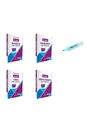 5.Sınıf Matematik Fen Bilimleri Türkçe Ve Sosyal Soru Bankası (Yeni Müfredat)