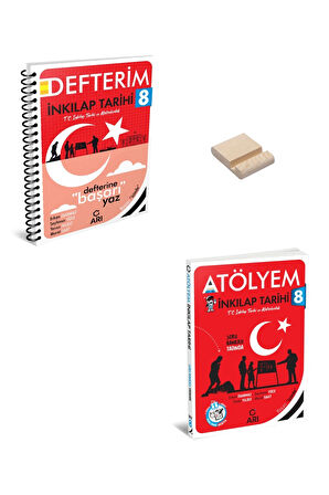 LGS 8. Sınıf T.C İnkılap Tarihi Defterim ve Atölyem Set