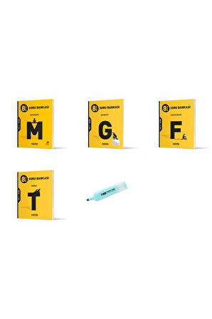 LGS 8.Sınıf Matematik Geometri Fen Bilimleri Ve Türkçe Soru Bankası